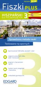 Hiszpański Fiszki PLUS dla początkujących 3. Autor: Opracowanie zbiorowe. Dadada.pl Okładka książki Hiszpański Fiszki PLUS dla początkujących 3