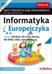 Okładka książki Informatyka Europejczyka SP 4 ćw Win XP NPP w.2012