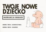 Instrukcja obsługi - Twoje nowe dziecko. Autor: Martin Baxendale. Dadada.pl Okładka książki Instrukcja obsługi - Twoje nowe dziecko