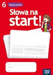 Okładka książki J. Polski SP 6 Słowa na start Zeszyt w.2014 NE
