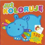 Okładka książki Już koloruję - Omnibus. 120 naklejek