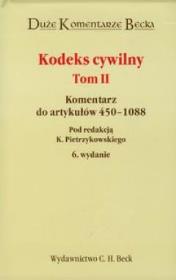 Okładka książki Kodeks cywilny. Komentarz. T2 wyd.VI