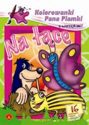 Okładka książki Kolorowanki Pana Plamki - Na łące ALEX