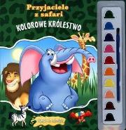 Okładka książki Kolorowe król. Przyjaciele z safari. Plakaciki