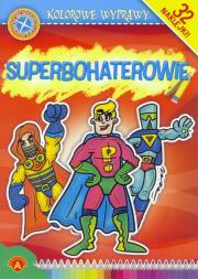 Okładka książki Kolorowe wyprawy - Superbohaterowie ALEX