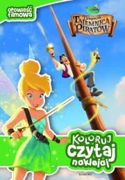 Koloruj, czytaj,naklejaj. Dzwoneczek i tajemnica... Autor: Opracowanie zbiorowe. Dadada.pl Okładka książki Koloruj, czytaj,naklejaj. Dzwoneczek i tajemnica..
