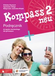 Kompass 2 neu Podręcznik do języka niemieckiego dla gimnazjum z płytą CD. Autor: Jezierska-Wiejak Małgorzata, Reymont Elżbieta. Dadada.pl Okładka książki Kompass 2 neu Podręcznik do języka niemieckiego dla gimnazjum z płytą CD