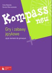 Kompass neu Gry i zabawy językowe PWN. Autor: Irena Nowicka, Wieruszewska Dorota. Dadada.pl Okładka książki Kompass neu Gry i zabawy językowe PWN