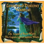 Okładka książki Legenda o Dzielnej Wandzie wersja pol. ang. niem.