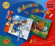 Opakowanie Malowanki. Układanki ALEX