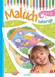 Okładka książki Maluch koloruje zeszyt 2