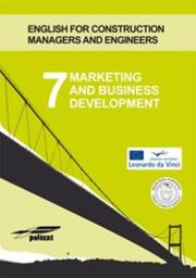 Okładka książki Marketing and business development