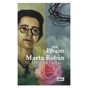Okładka książki Marta Robin: To, co o niej wiem...