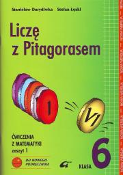 Okładka książki Mat. Liczę z Pitag. 6/1 ćw.NPP w.2014 ADAM