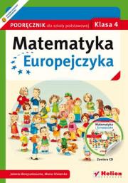 Matematyka Europejczyka SP 4 podr. Helion. Autor: Borzyszkowska Jolanta, Stolarska Maria. Dadada.pl Okładka książki Matematyka Europejczyka SP 4 podr. Helion