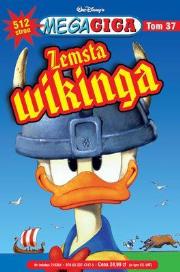 Okładka książki MegaGiga. T.37 Zemsta Wikinga