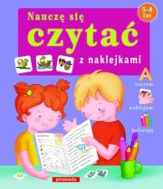 Naklejanki - Nauczę się czytać  SIEDMIORÓG. Autor: praca zbiorowa. Dadada.pl Okładka książki Naklejanki - Nauczę się czytać  SIEDMIORÓG
