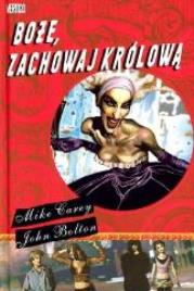Obrazy grozy. Boże, zachowaj królową. Autor: John Bolton, Carey Mike. Dadada.pl Okładka książki Obrazy grozy. Boże, zachowaj królową