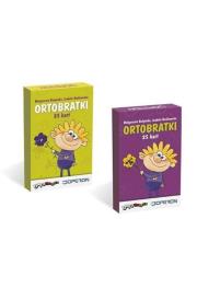 Ortograffiti. Karty OrtoBratki. Pakiet OPERON. Autor: Mańkowska Izabela, Rożyńska Małgorzata. Dadada.pl Okładka książki Ortograffiti. Karty OrtoBratki. Pakiet OPERON