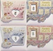 Opakowanie Pamiątka Chrztu Świętego - Album kwadrat perł. mix