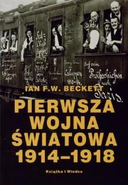 Okładka książki Pierwsza Wojna Światowa 1914-1918