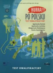 Po polsku Test kwalifikacyjny. Autor: Agnieszka Burkat, Agnieszka Jasińska. Dadada.pl Okładka książki Po polsku Test kwalifikacyjny