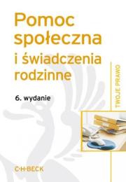 Okładka książki Pomoc społeczna i świadczenia rodzinne