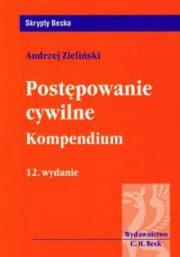 Okładka książki Postępowanie cywilne Kompedium