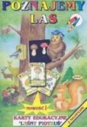 Okładka książki Poznajemy las, karty edukacyjne w.2011 PASJA