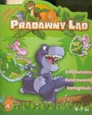 Okładka książki Pradawny Ląd 04 - Zabawy z dinozaurami