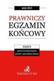 Prawniczy egzamin..2013 Testy. Prawo kons.... Autor: praca zbiorowa. Dadada.pl Okładka książki Prawniczy egzamin..2013 Testy. Prawo kons...