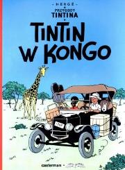 Okładka książki Przygody Tintina. Tom 1. Tintin w Kongo