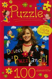 Puzzle 100 Dzieci z Puzzlandii. Wydawca: Jung-off-ska sp. k.. Dadada.pl Opakowanie Puzzle 100 Dzieci z Puzzlandii