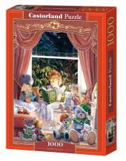 Opakowanie Puzzle 1000 Dziewczynka i misie  CASTOR