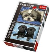 Opakowanie Puzzle 1000+500 Pieski TREFL