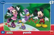 Puzzle 15 Minnie i przyjaciele DINO. Wydawca: Dino Toys. Dadada.pl Opakowanie Puzzle 15 Minnie i przyjaciele DINO
