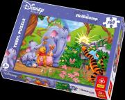 Opakowanie Puzzle 160 Kubuś i Hefalumpy Pamiątkowe zdj. TREFL