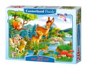 Okładka książki Puzzle 20 maxi - Bambi w.2012 CASTOR
