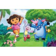 Opakowanie Puzzle 20 maxi - DORA Poznaje Świat Skacze AXEL