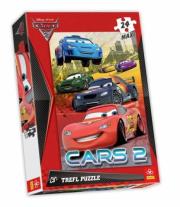 Opakowanie Puzzle 24 maxi Auta 2 Kolorowy wyścig TREFL