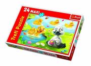 Opakowanie Puzzle 24 maxi Brzydkie Kaczątko TREFL