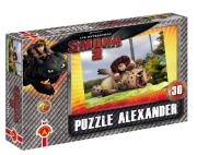 Okładka książki Puzzle 30 Jak wytresować smoka 2 Wspólna ALEX