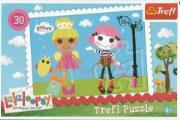 Okładka książki Puzzle 30 Lalaloopsy Przyjaciółki TREFL