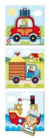 Puzzle 3,4,5 Transport DINO. Wydawca: Dino Toys. Dadada.pl Opakowanie Puzzle 3,4,5 Transport DINO