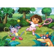 Opakowanie Puzzle 40 maxi - DORA Poznaje Świat Tenis AXEL