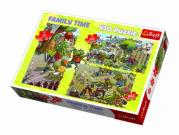 Opakowanie Puzzle 410 Family Time Koszykówka TREFL