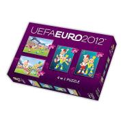 Opakowanie Puzzle 4w1 Euro 2012 TREFL