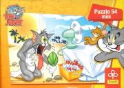 Opakowanie Puzzle 54 mini Wakacje Toma&Jerry'ego Upał TREFL