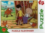Opakowanie Puzzle 60 Bolek i Lolek. Szalony byk