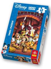 Okładka książki Puzzle 60 Myszka Miki Strach ma wielkie oczy TREFL